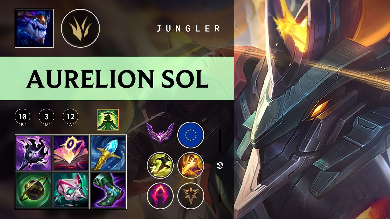 Aurelion Sol Jungle vs Dr. Mundo - EUW Master Patch 26.03