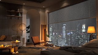 City Dreams | A Cozy New York Night in an Apartment with Smooth Piano Jazz 🌌🏙️ by Cozy Bedroom 98,953 views 2 years ago 3 hours, 8 minutes