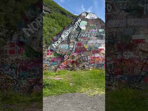 leave your mark here too… #norway #nordkjosbotn #stone #art #travel