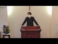 日曜礼拝　2021年11月7日