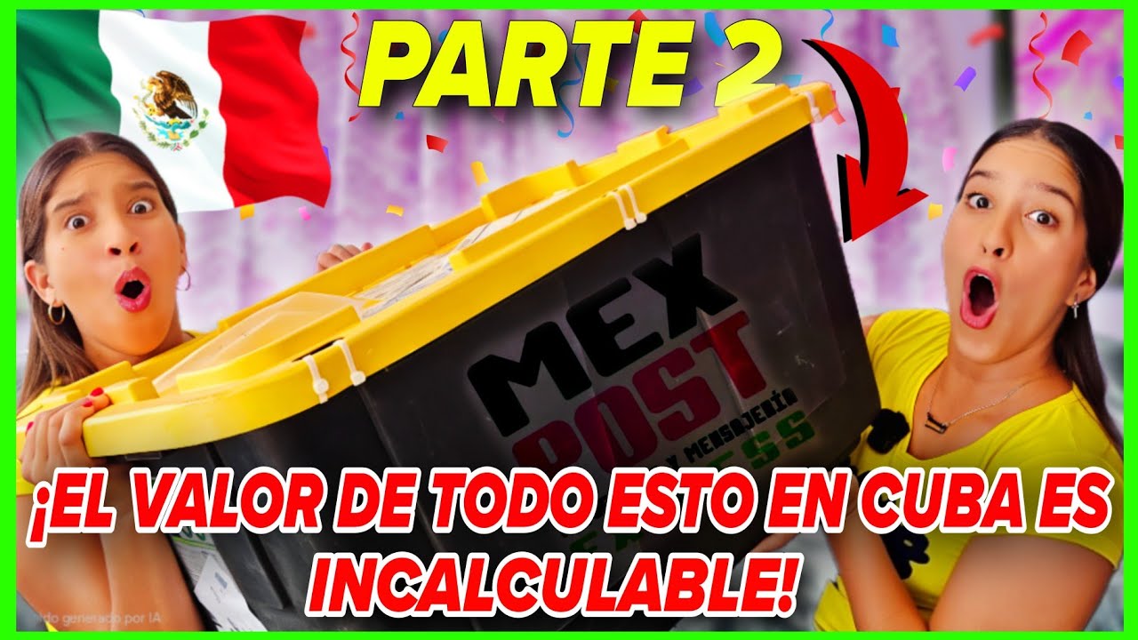 PARTE 2 MEXICANO🇲🇽 nos SORPRENDE😭 con PRODUCTOS de 1ra NECESIDAD en CUBA🇨🇺 ¡GRACIAS A DIOS ESTA SÍ🥺!