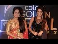 vaishnavi mahant and himani sharma hot at colors golden petal awards 2017