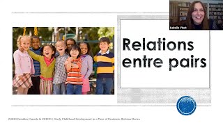 4. Le développement des jeunes enfants en période de pandémie: Relation entre pairs