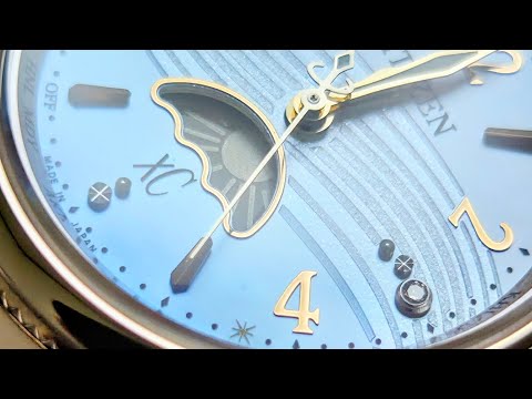 Man Smile Switch 時計 FUJIYA Citizen Men's Watch - Radio Controlled Eco-Drive Tsuki-Yomi