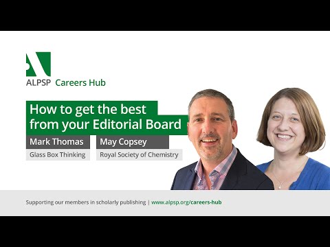Working with Editorial Boards