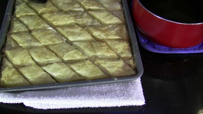 Ginger and Cardamom Baklava - Zena's Kitchen