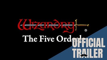 Wizardry The Five Ordeals Trailer w/ Gameplay | PC