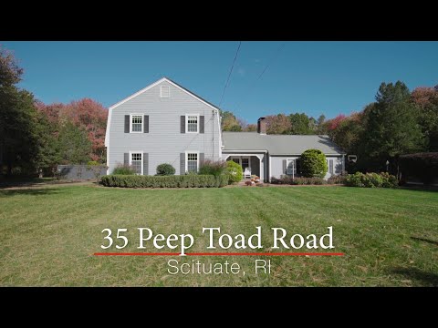 35 Peep Toad Road, Scituate, RI home video tour