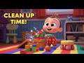 Clean Up Song for Kids 🧹 Tidy Up Time with Baby Zuzu | Fun Cleaning Song