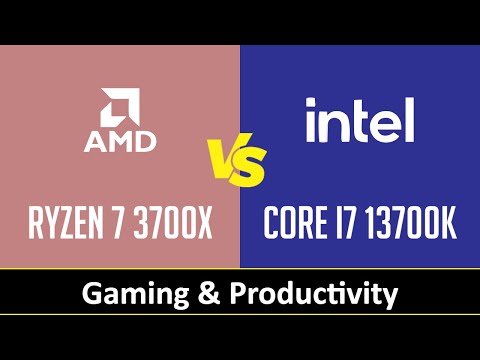 RYZEN 7 3700X vs CORE I7 13700K - Gaming & Productivity (RTX 3090 Ti)