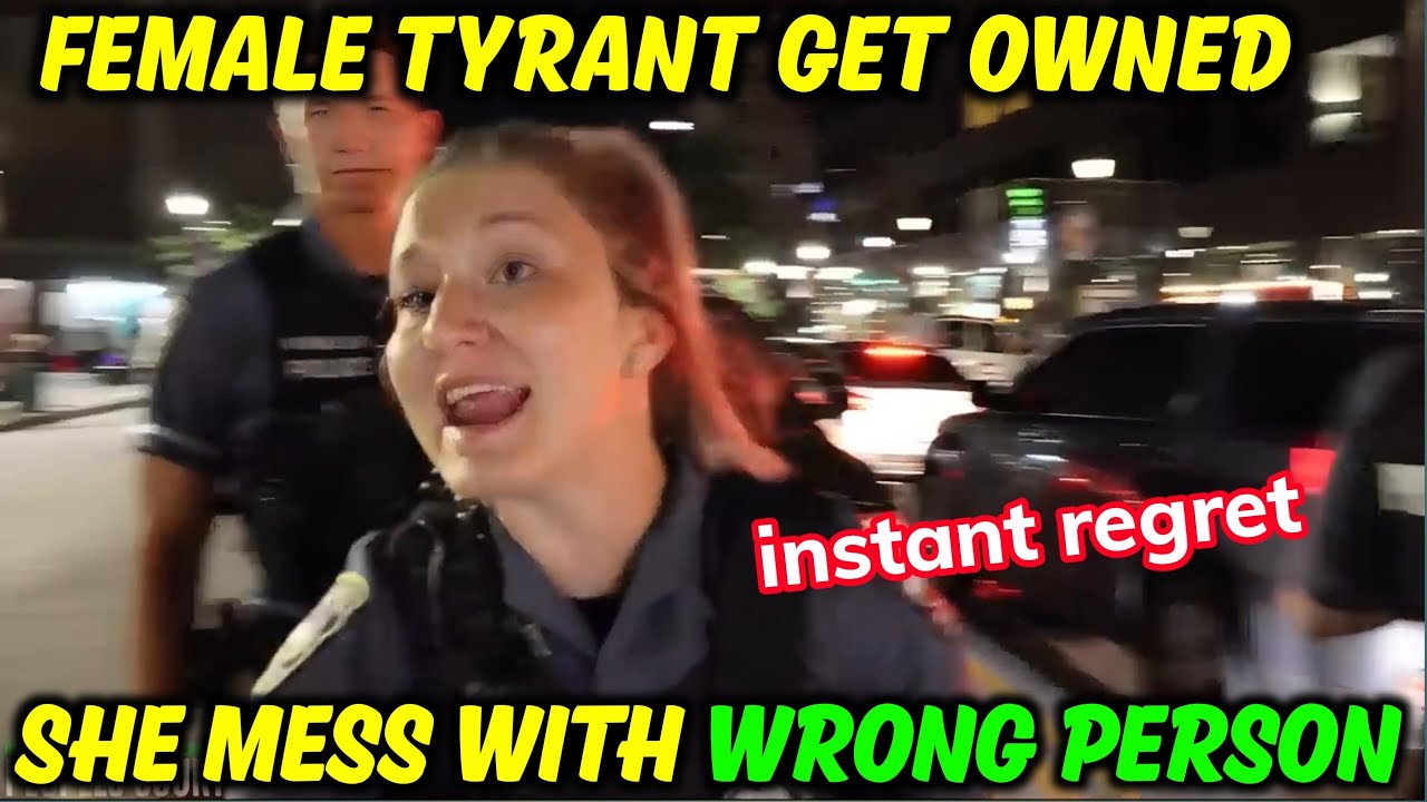 Female Cops Get OWNED & Epic ID Refusal - YouTube