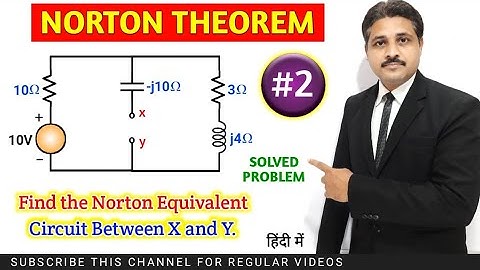 NORTON THEOREM SOLVED PROBLEM 2 IN ELECTRICAL ENGINEERING @TIKLESACADEMYOFMATHS