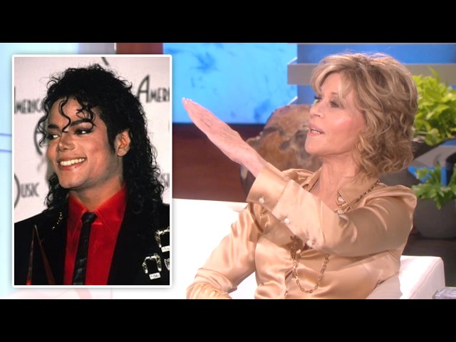 Jane Fonda Went Skinny-Dipping with Michael Jackson