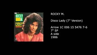 ROCKY M. - Disco Lady (7'' Version) - 1986