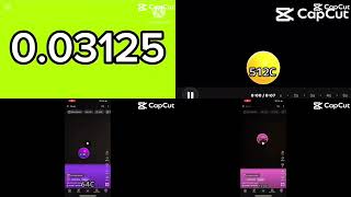 0.03125 and 512C and Ballrun2048 64C sound and Ballrun2048 128C sound Preview 1280