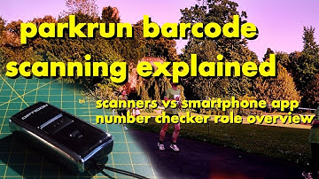 How to do parkrun barcode scanning
