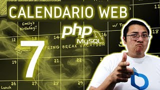 Calendario web con PHP y MySQL usando fullcalendar (Video 7 - descripción del evento)