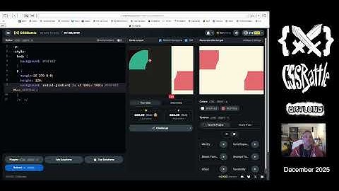 CSSBattle voor 22 DECEMBER (2025)