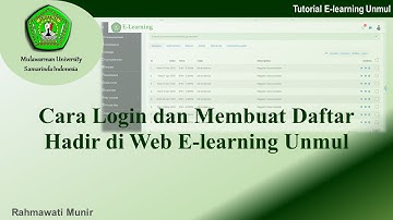 Cara Login dan Membuat Absensi di E-Learning Unmul