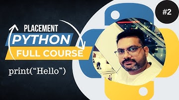 Session #2 : print function in python | Python Full Course