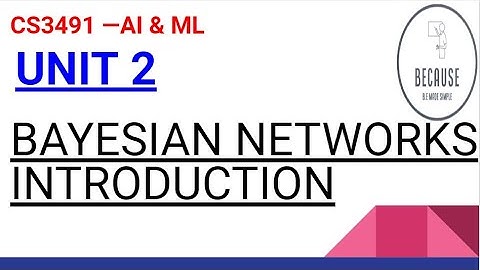 2.7 Bayesian Networks Introduction in Tamil