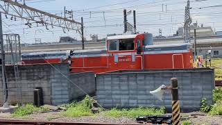【貴重】DE10-1603が尾久構内で自走するシーン2