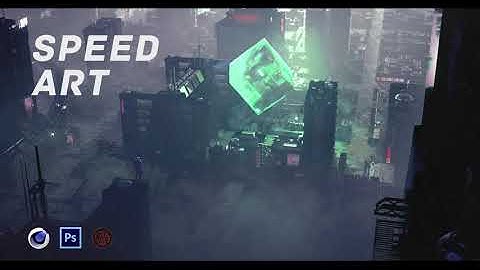 Odd Cube - Cinema 4d Speed art