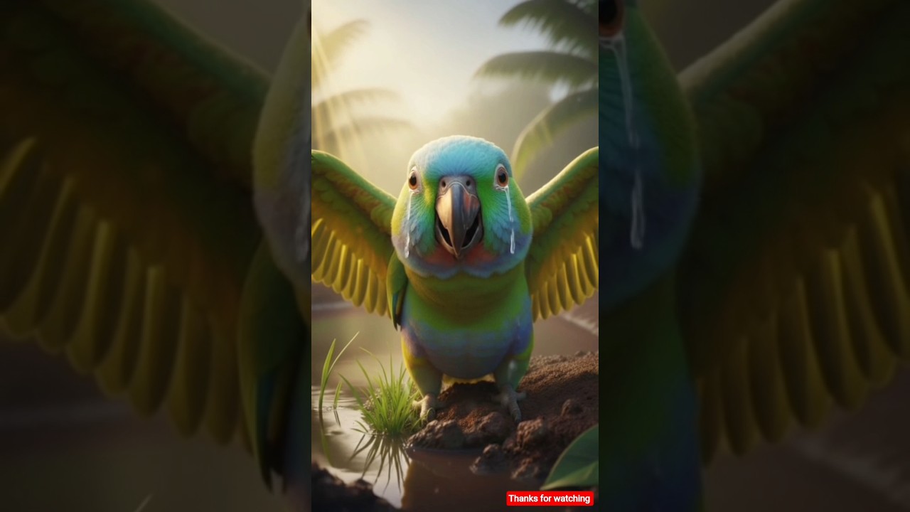 A parrot plants a banana tree a day 