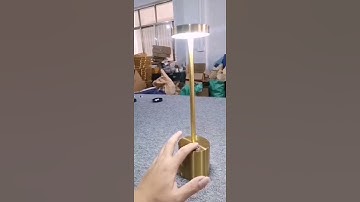 Vintage Touch Sensor Dimmer Led Battery Operated Bar Restaurant Rechargeable Cordless Table Lamp