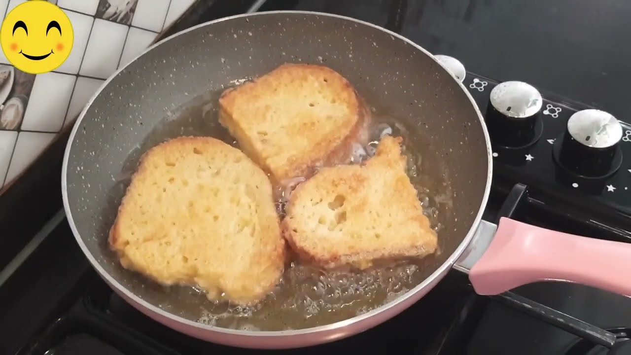 Kolay ve Pratik Olarak, Bayat Ekmekleri Değerlendiriyoruz – Yumurtalı Ekmek