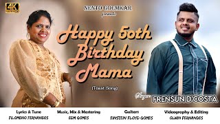 special 50th birthday toast song || happy 50th birthday mama || by frensun d'costa