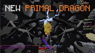 Killing the FIRST PRIMAL DRAGON in Hypixel Skyblock