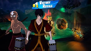 ZUKO + AANG vs 4 MEDALLIONS & MYTHIC’S CHALLENGE (Fortnite Chapter 5 Season 2)