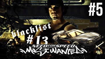 Need for Speed Most Wanted 2005 Gameplay Walkthrough Part 5 - BLACKLIST #13 VIC SUPRA