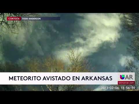 Meteorito Avistado en Arkansas