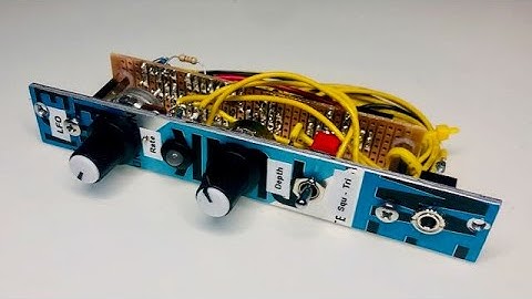 Modular Synth Project : Part 6 & 7  - LFO,  Mixer & Multiples