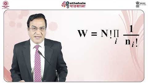 Chemistry P-06 M-02. Fundamentals of Maxwell Boltzmann Statistics