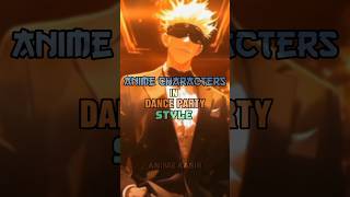 Anime Character In Dance Party Style