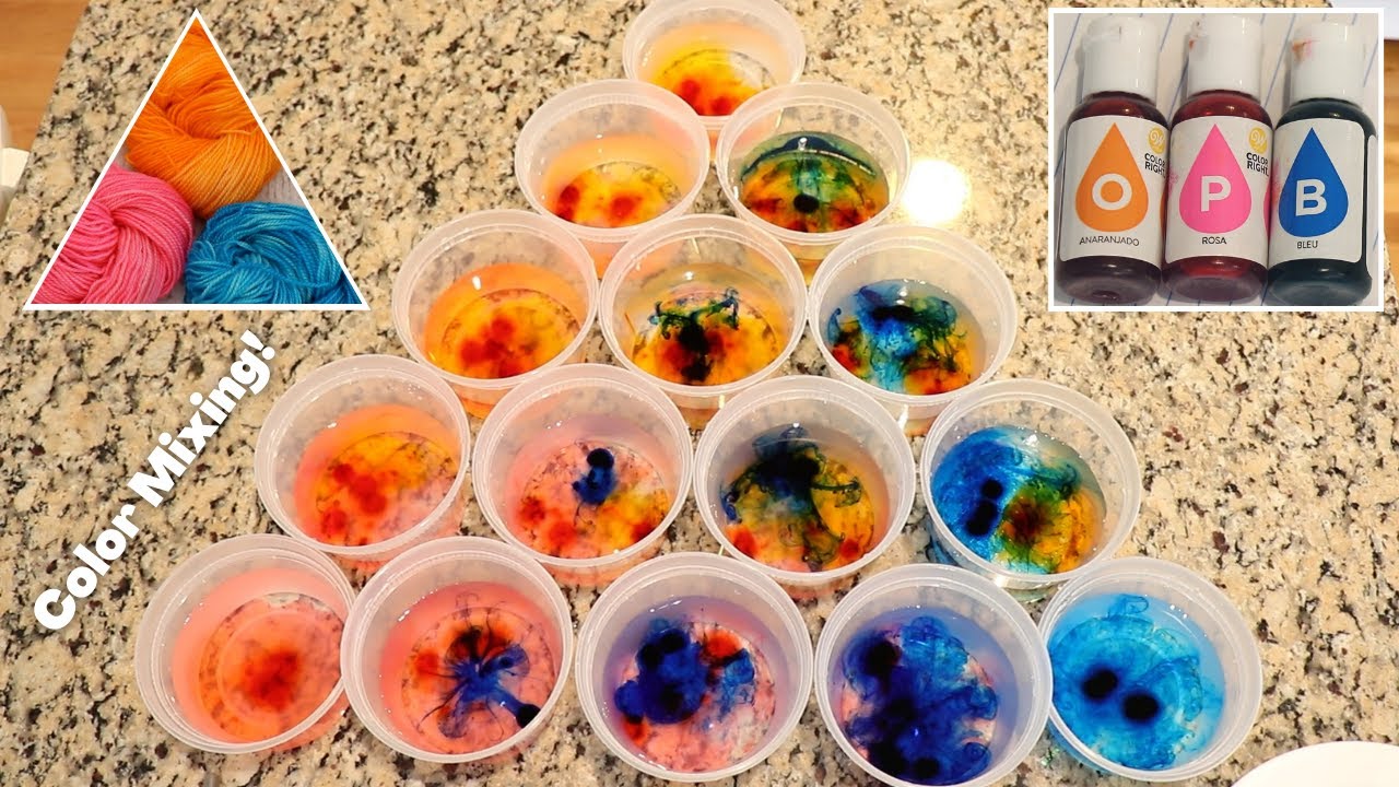 Dyepot Weekly 335 Color Mixing with Color Right Food Coloring 3