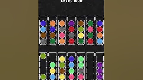 【Ball Sort Puzzle】Level.1009