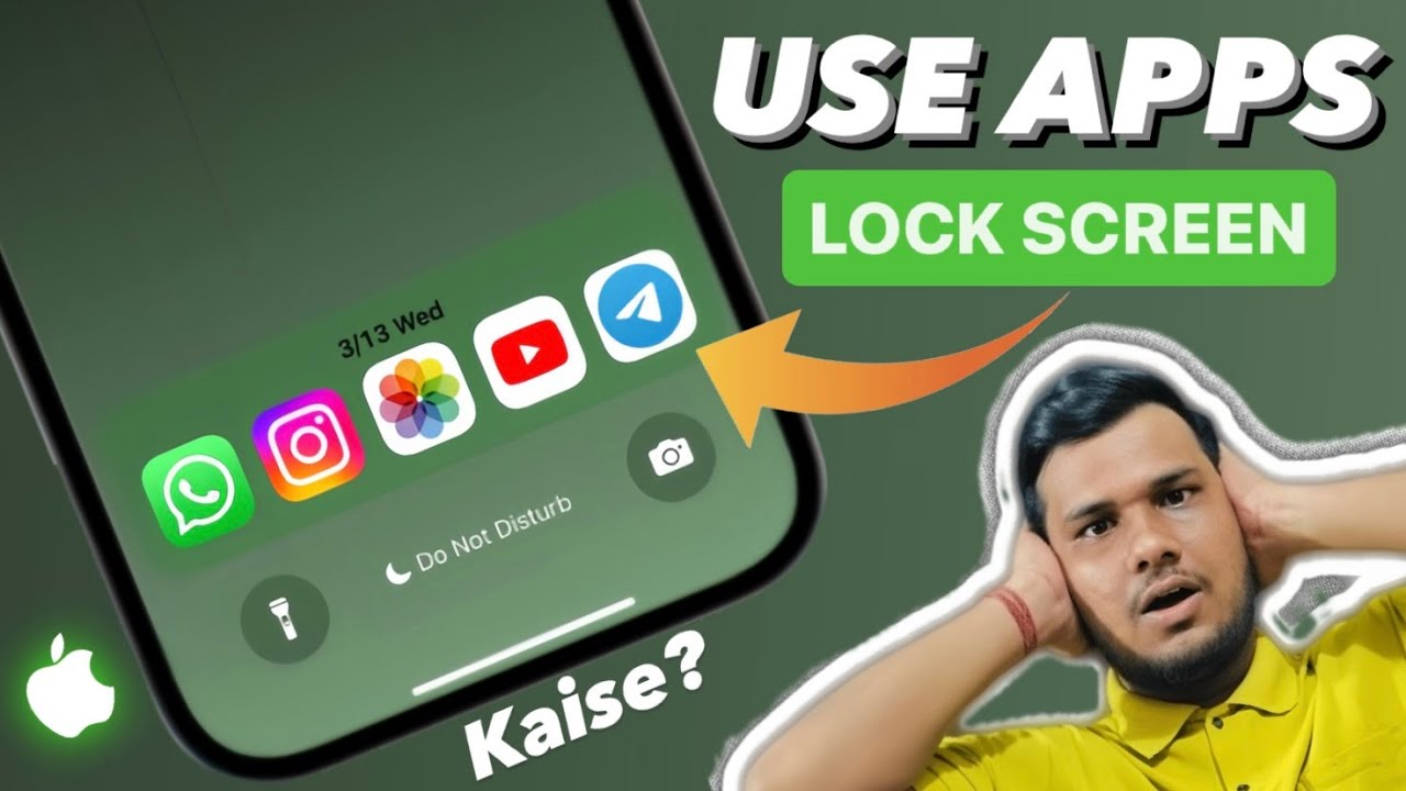 Launch Apps From Lock Screen | Don’t Miss This🤫 - YouTube