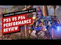 Horizon: Forbidden West – PS5 vs PS4 Pro vs PS4 Performance Review | A Technical Marvel