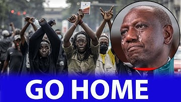 BLOW: Ruto loses as singapore protests goes viral. 