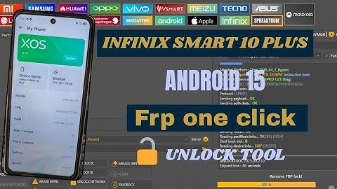 Infinix Smart 10 Plus Android 15 | Unlock Tool With PC | FRP & Pattern Remove (100% Working)