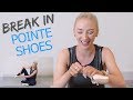 HOW I BREAK IN MY POINTE SHOES!