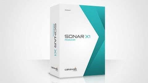 SONAR X1 Producer Overview