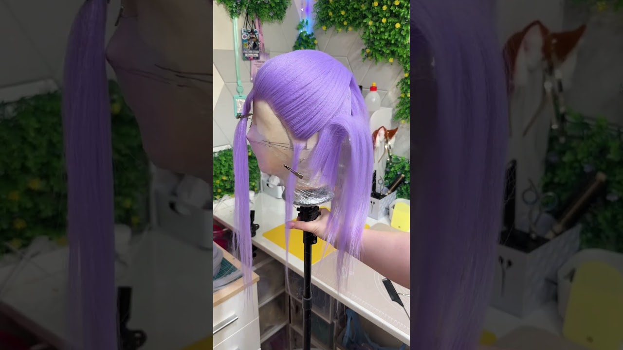Создание каркасного парика на Руми (К-поп охотницы на демонов) #wigs #cosplay #косплей