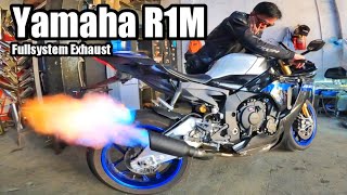 R1M EPIC EXHAUST FLAMES | FULL SYSTEM PIPE PURE SOUND