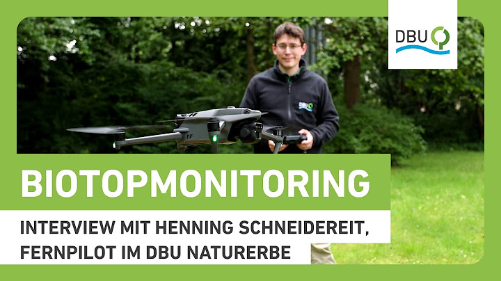 Biotopmonitoring | Interview mit Henning Schneidereit, Fernpilot im DBU Naturerbe