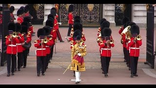 Changing The Queen&#39;s Guard - Grenadier Guards Band + Corps of Drums - 10 June 2015